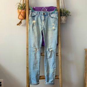 Like New Distressed Blank NYC Jeans, Size 25